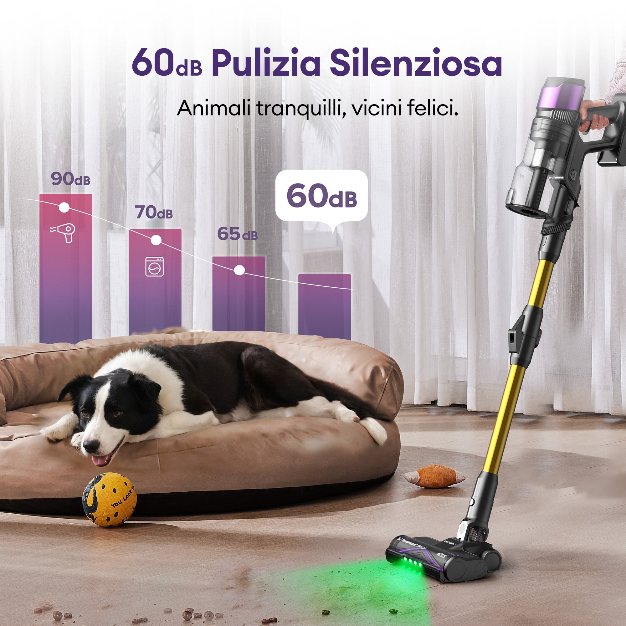 Ultenic U20 Aspirapolvere Senza Fili
