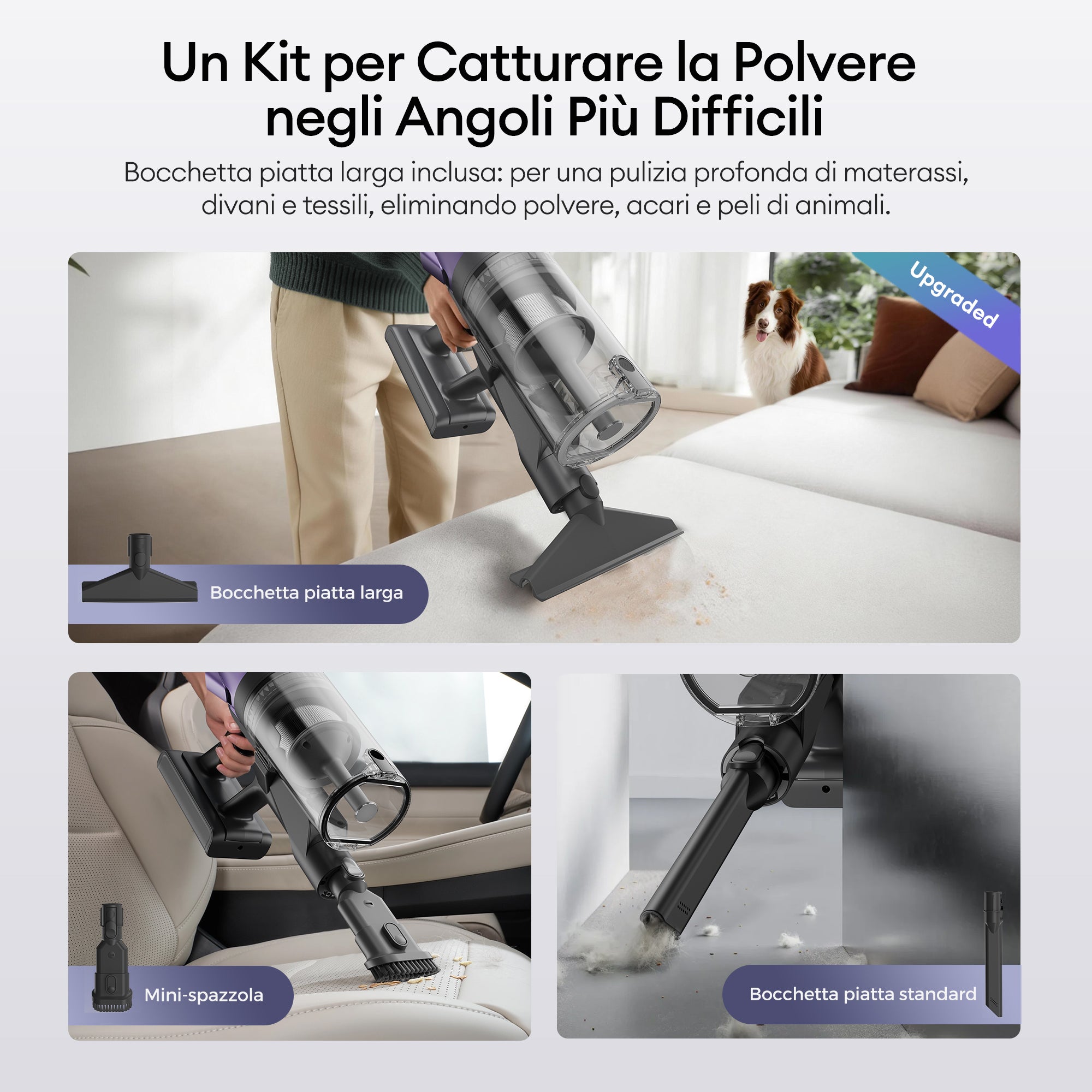 Ultenic U18 PowerPro Aspirapolvere Senza Fili