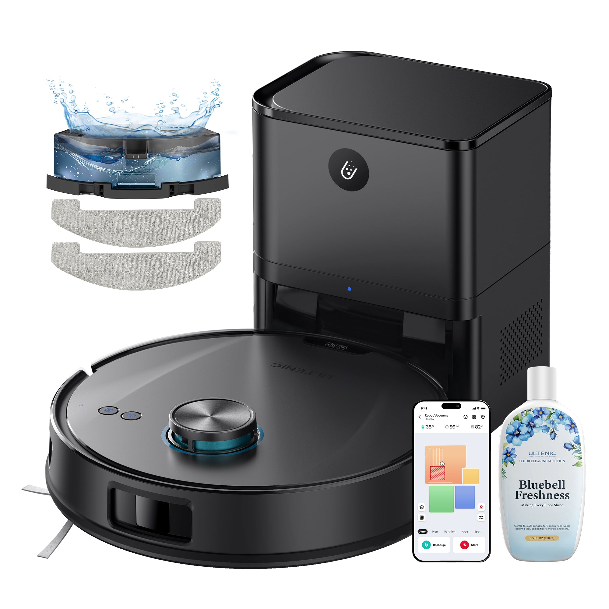 Ultenic T20 Pro Robot Aspirapolvere Lavapavimenti