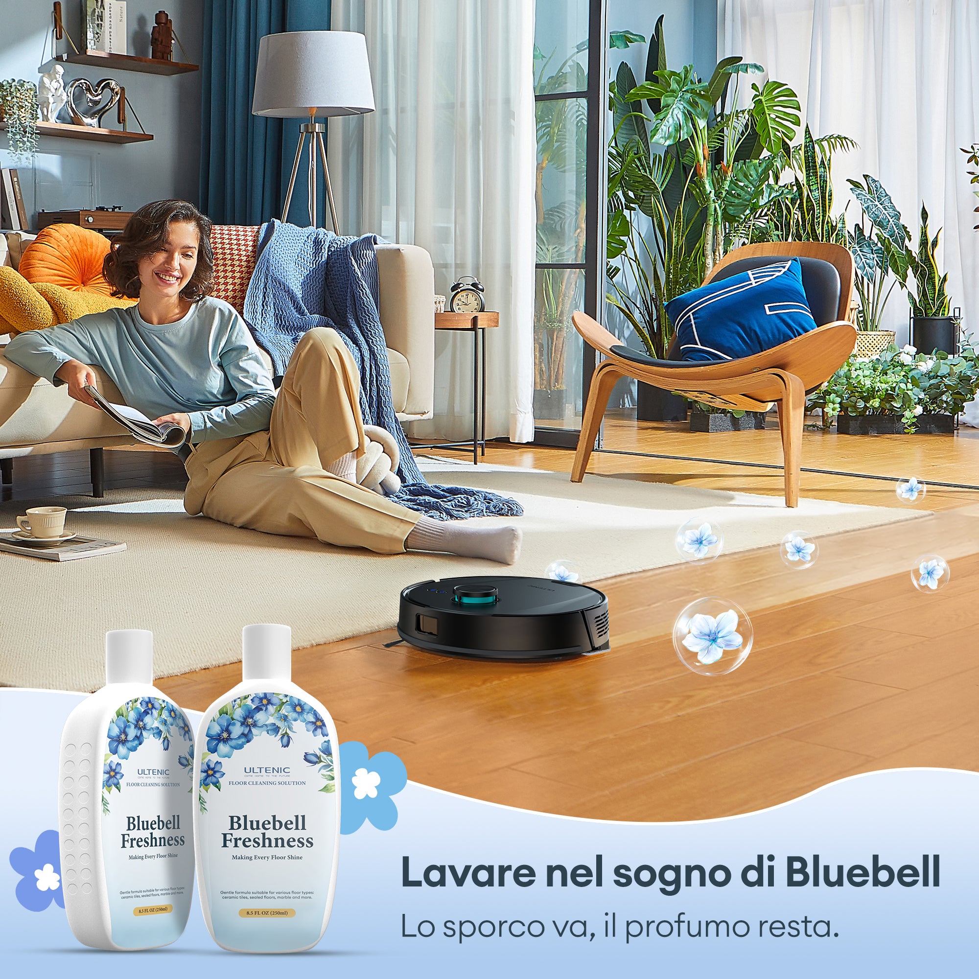 Ultenic T20 Pro Robot Aspirapolvere Lavapavimenti