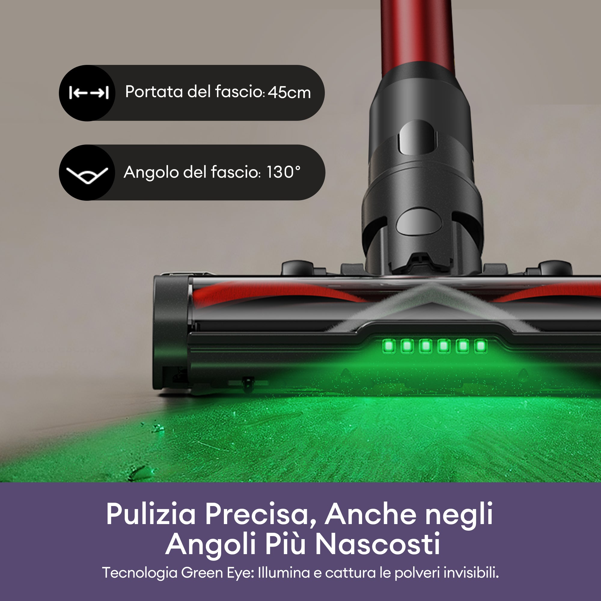 Ultenic U18 PowerPro Aspirapolvere Senza Fili