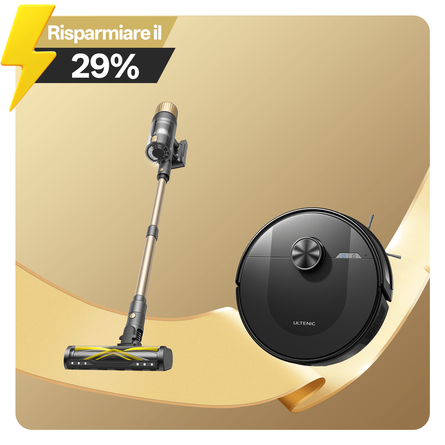 Ultenic U15 Aspirapolvere Senza Fili