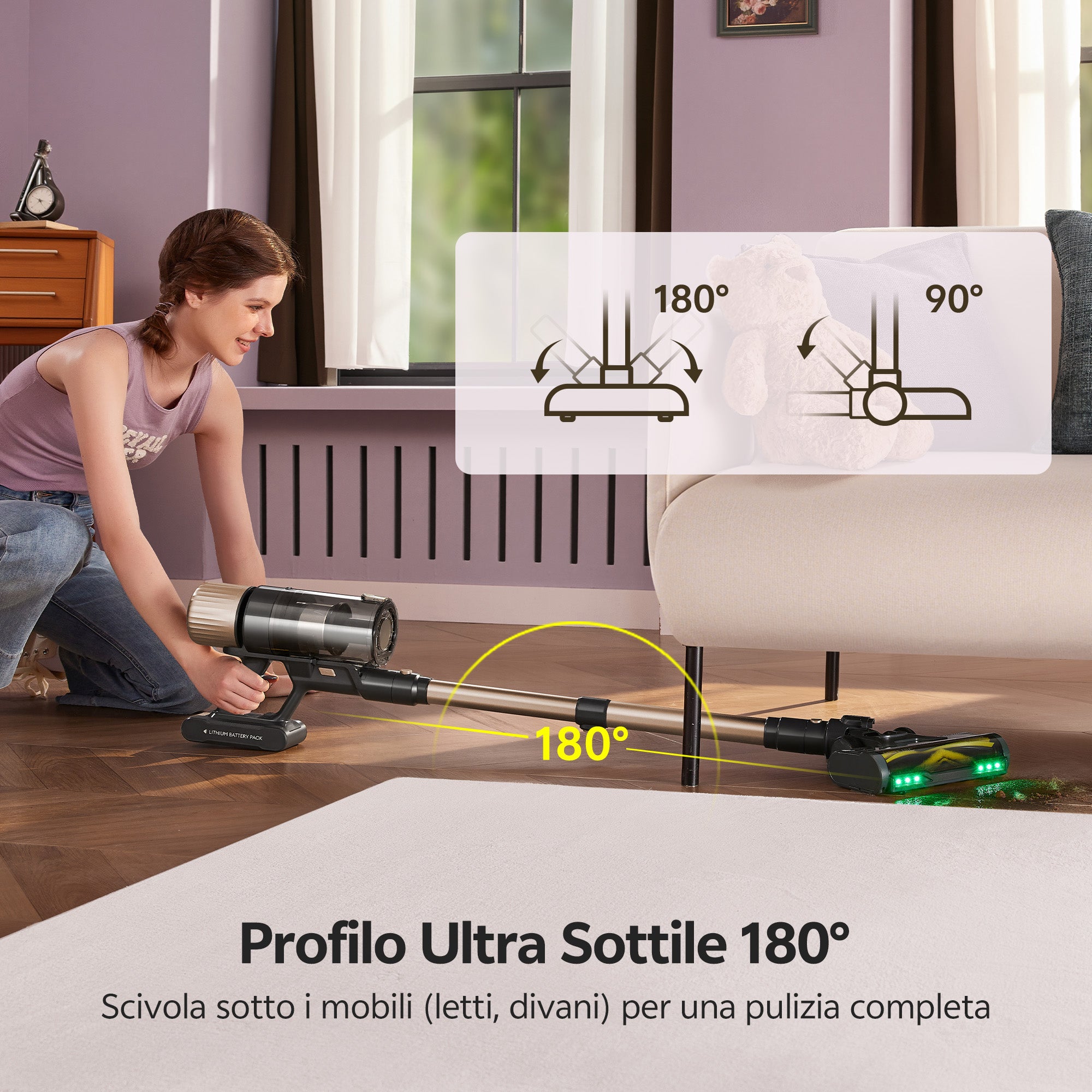 Ultenic U15 Aspirapolvere Senza Fili