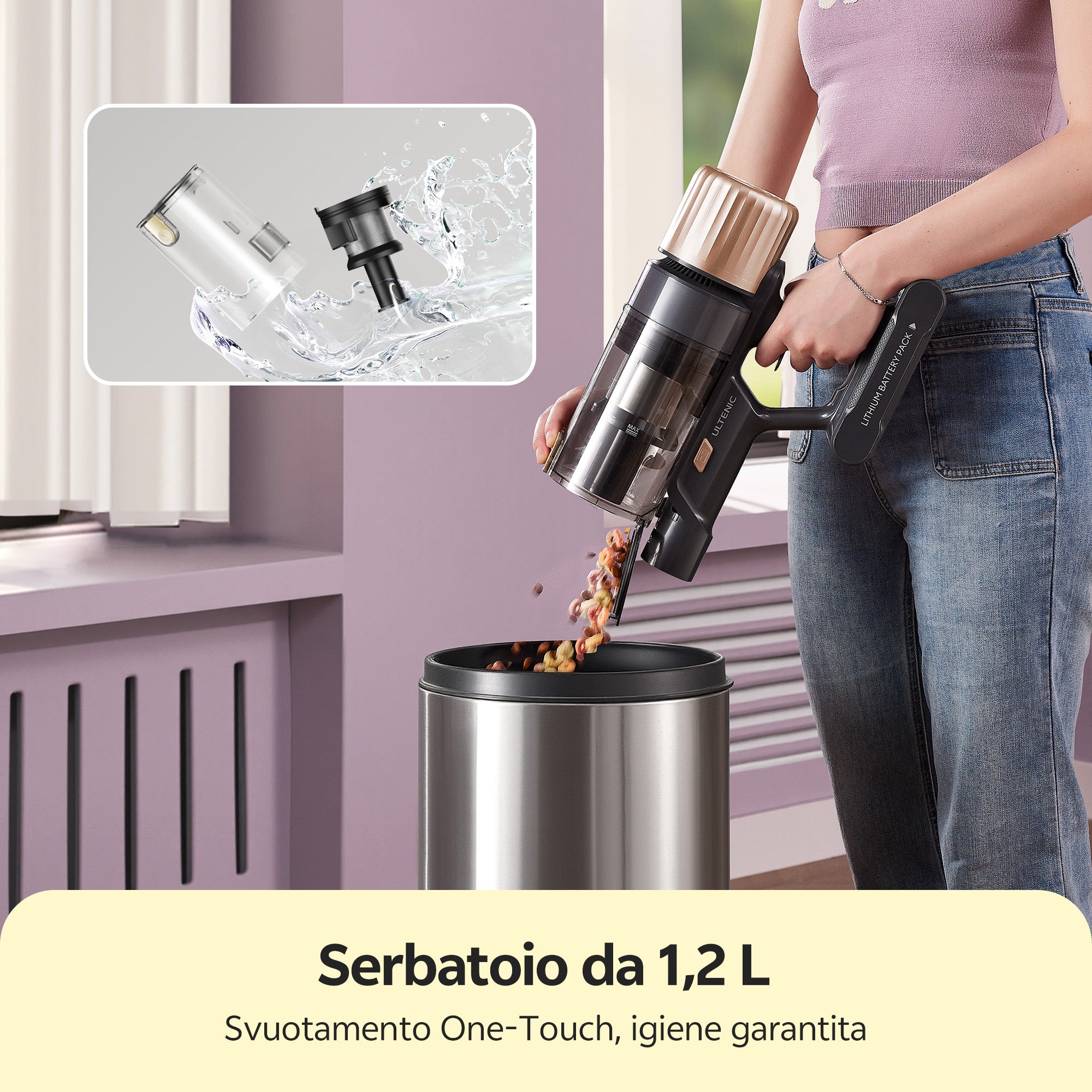 Ultenic U15 Aspirapolvere Senza Fili