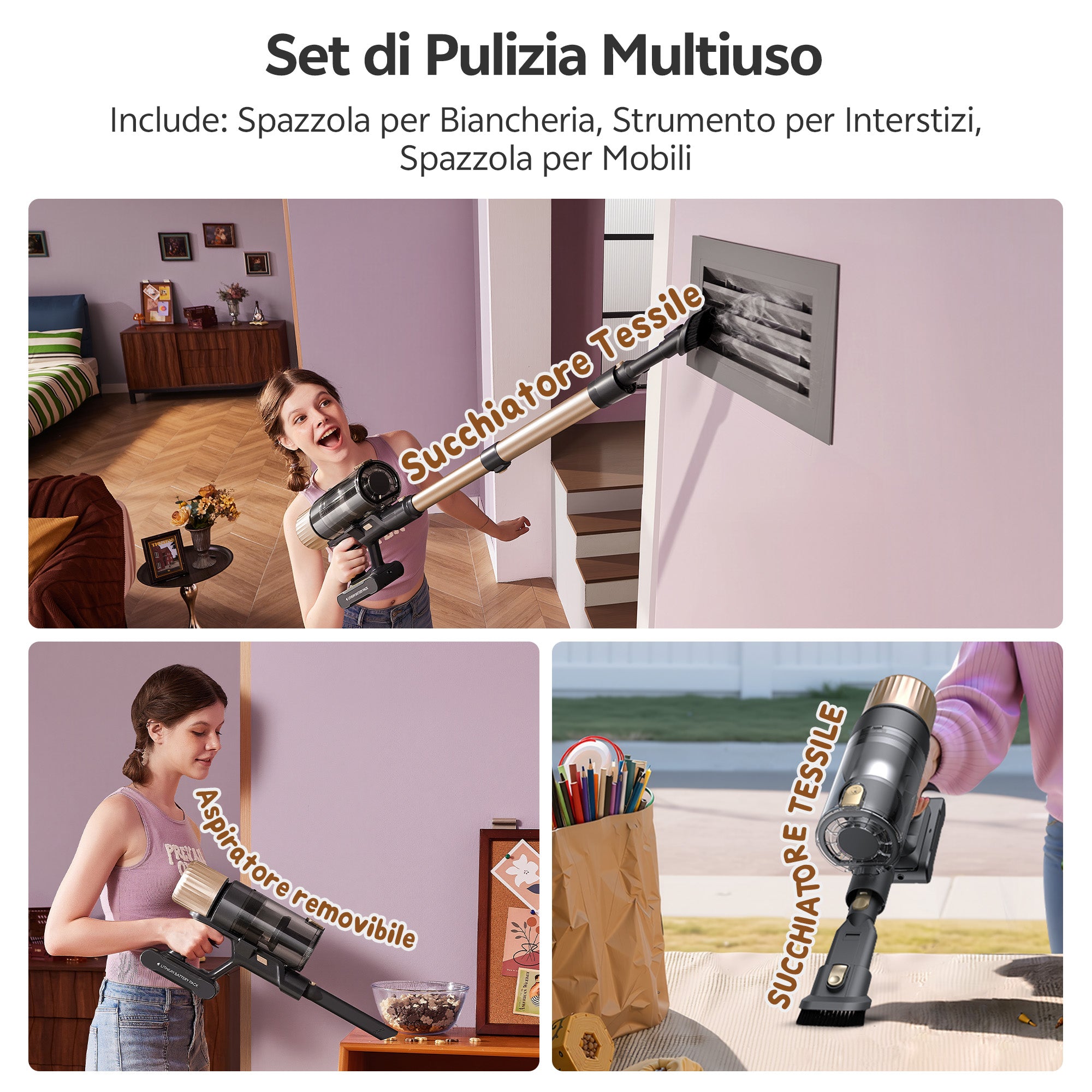 Ultenic U15 Aspirapolvere Senza Fili