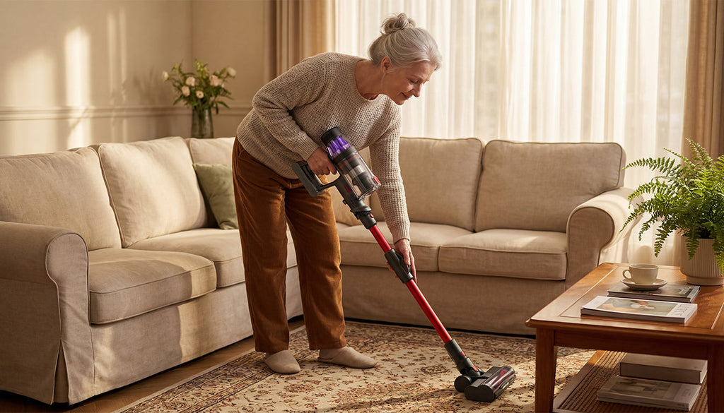 Miglior aspirapolvere senza fili leggero e facile da usare per anziani con budget 150–250 € (Guida 2026)