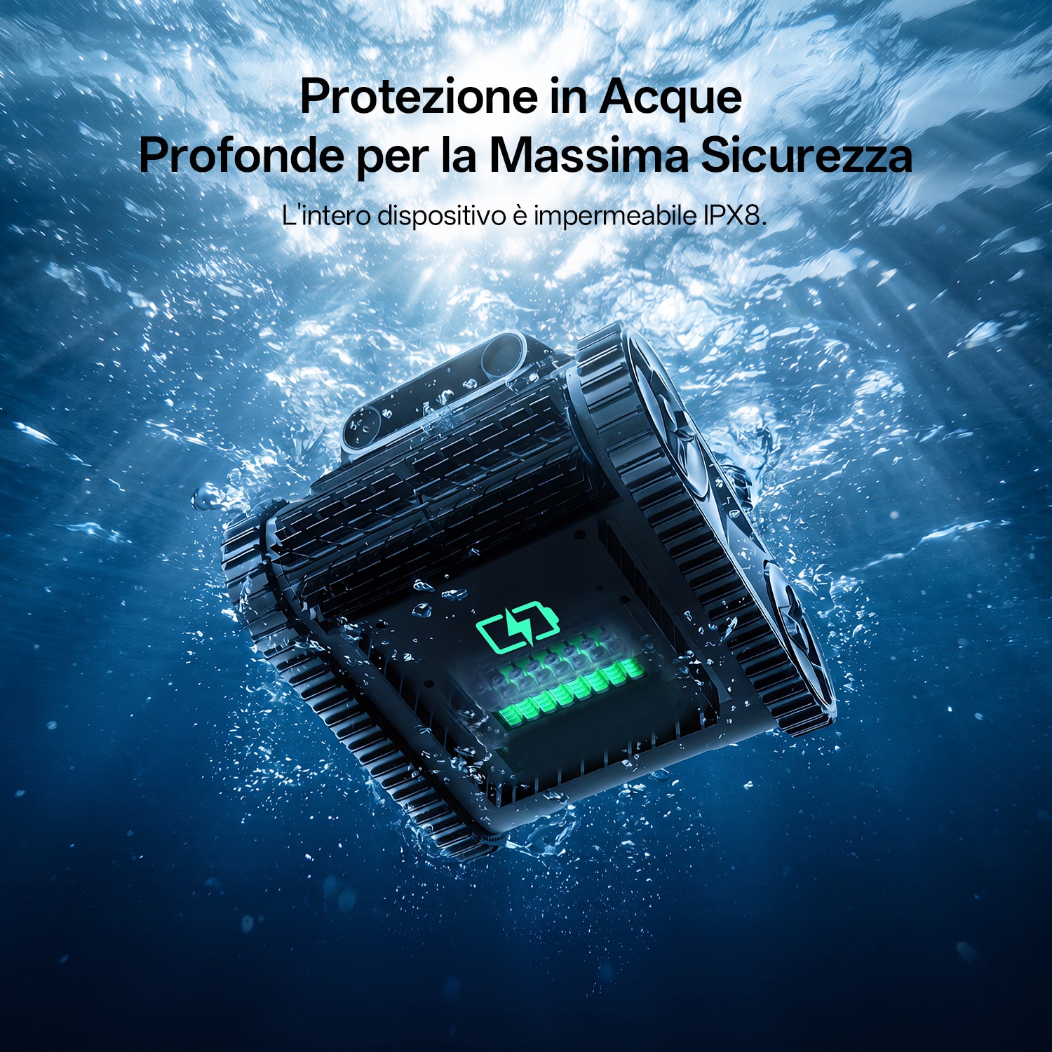 Ultenic Pooleco 30 Pulitore Robotico per Piscina Senza Fili