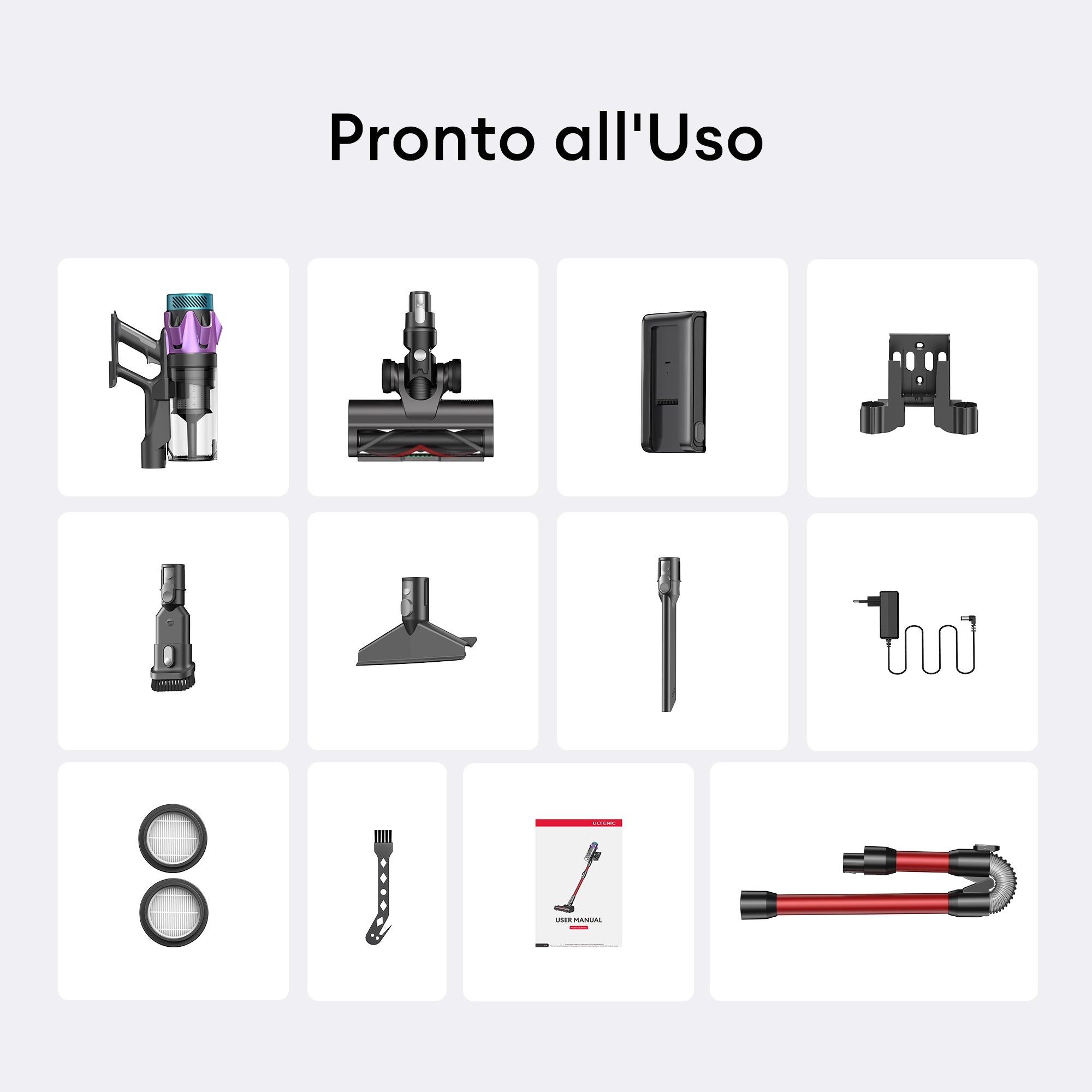 Ultenic U18 PowerPro Aspirapolvere Senza Fili