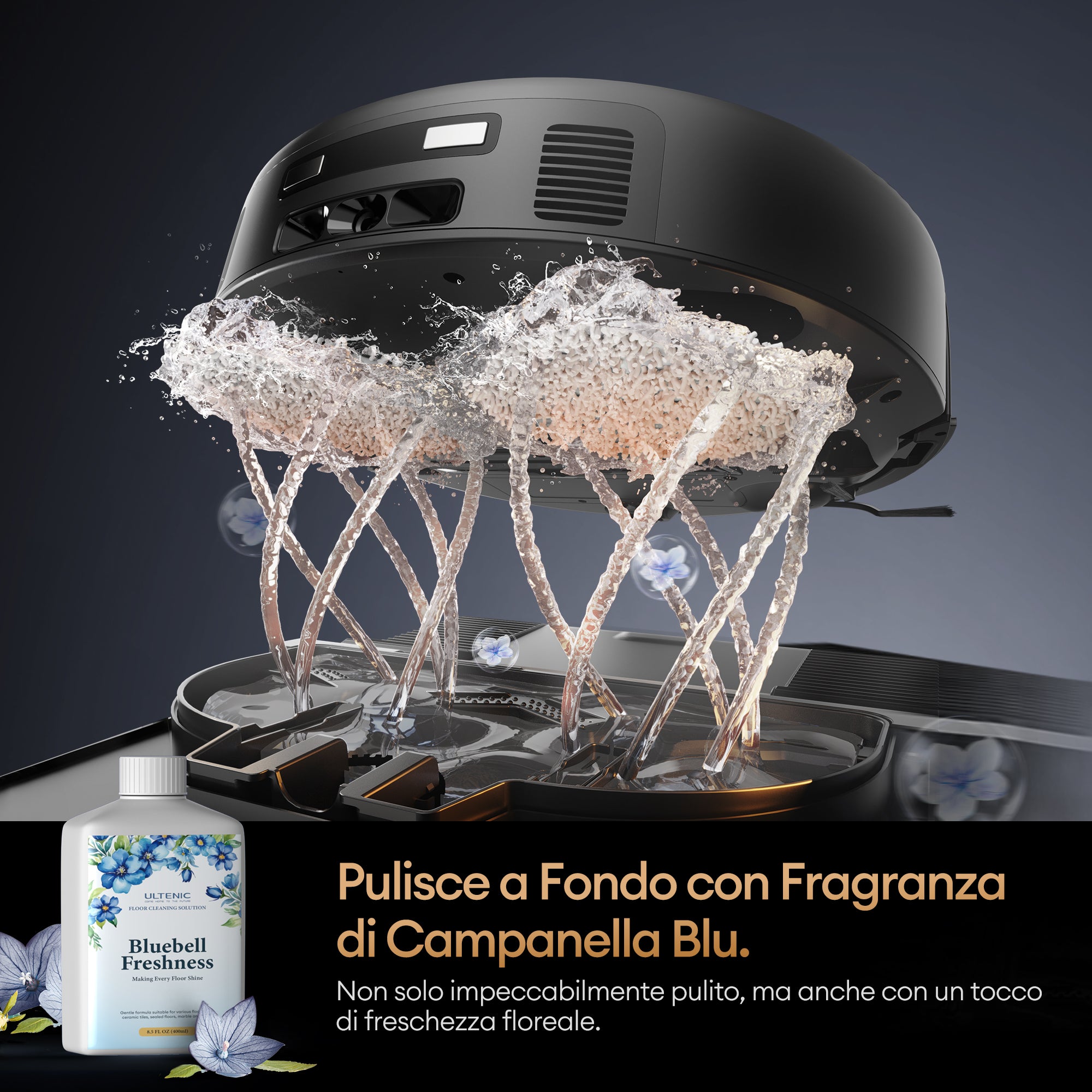 Ultenic MX50 Robot Aspirapolvere Lavapavimenti