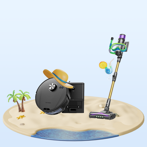Ultenic T10 Lite Robot Aspirapolvere Lavapavimenti