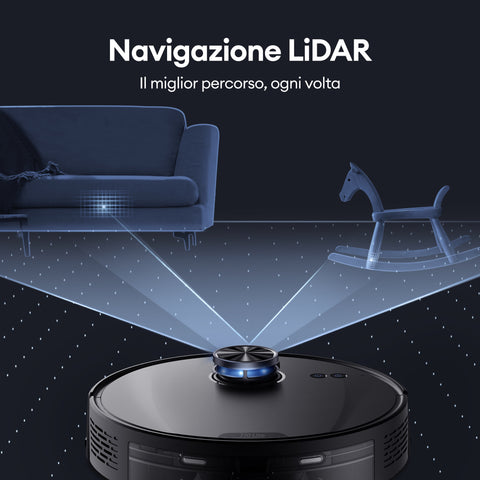 Ultenic T10 Lite Robot Aspirapolvere Lavapavimenti