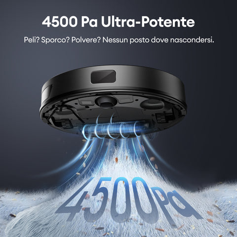 Ultenic T10 Lite Robot Aspirapolvere Lavapavimenti