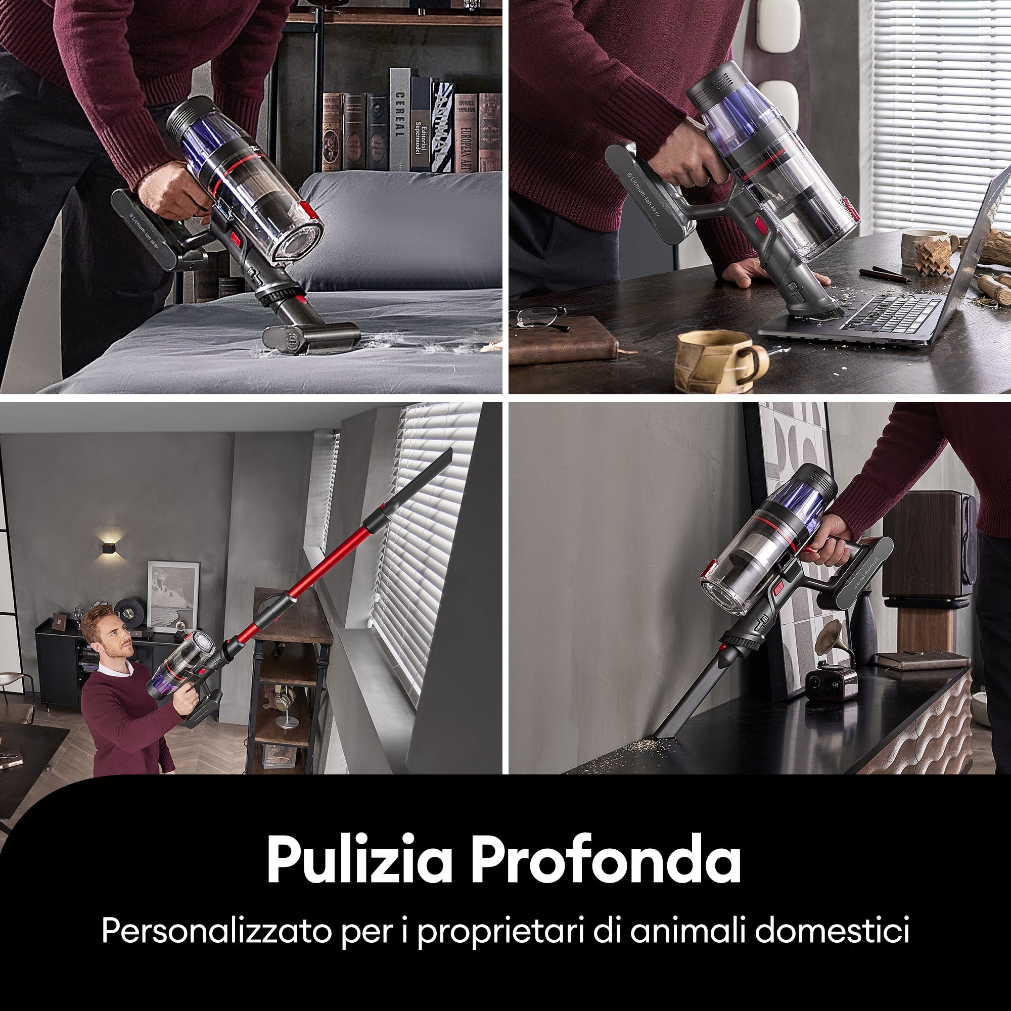 Ultenic U16 Flex Aspirapolvere Senza Fili