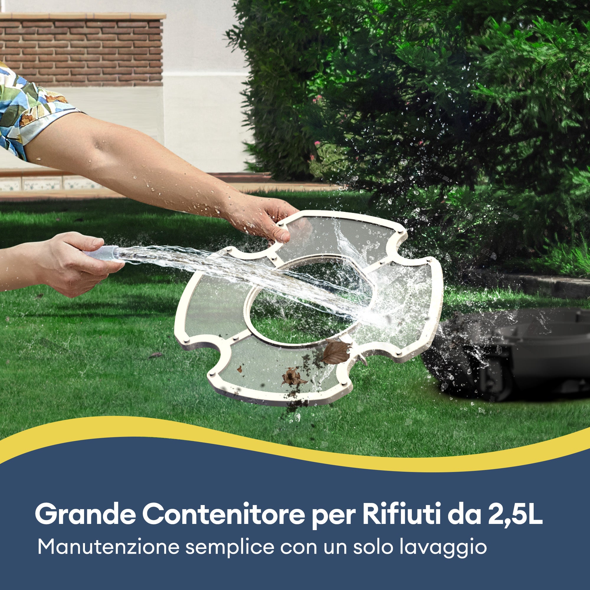 Ultenic Pooleco 10 Series Pulitore Robotico per Piscina Senza Fili